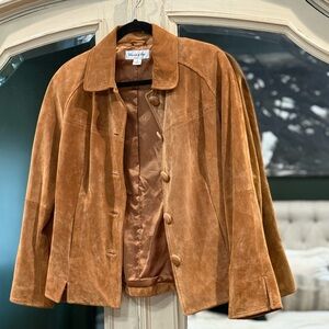 Valerie Stevens Brown Suede Jacket